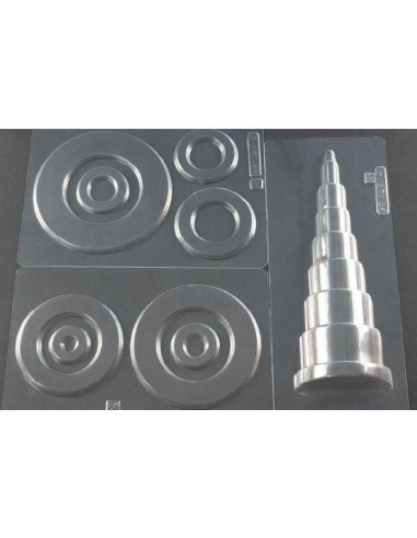 M. PVC ABETO DISCOS 100X240X120mm (1i) (3m)Arboles