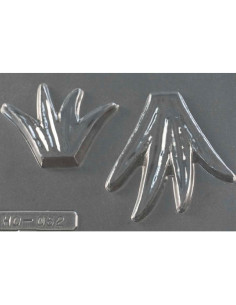 MOLDE PVC HIERBAS GRANDES Y PEQUEÑAS 2 MEDIDASHojas