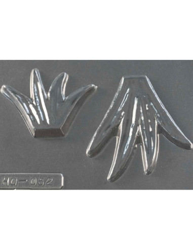 MOLDE PVC HIERBAS GRANDES Y PEQUEÑAS 2 MEDIDASHojas