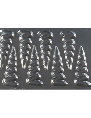 MOLDE PVC ALGAS MEDIANAS 90x35x5mm (3i)Hojas