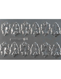 MOLDE PVC HOJAS 57x32x5mmHojas
