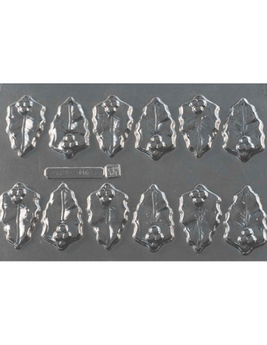 MOLDE PVC HOJAS 57x32x5mmHojas