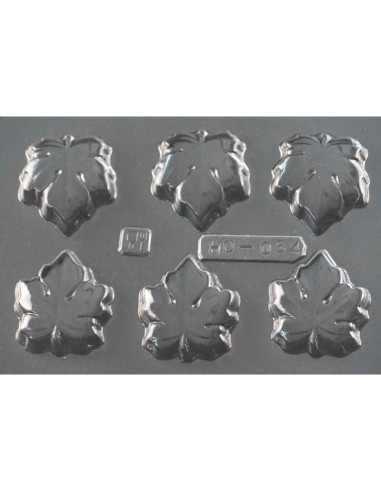 MOLDE PVC HOJAS 42x37mmHojas