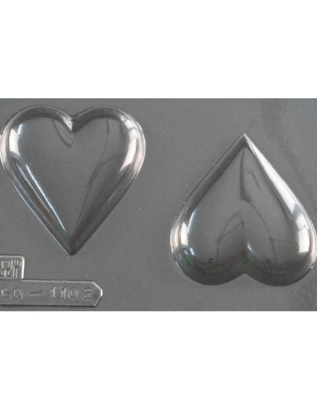 MOLDE PVC CORAZÓN 70x65x10mmSan Valentin