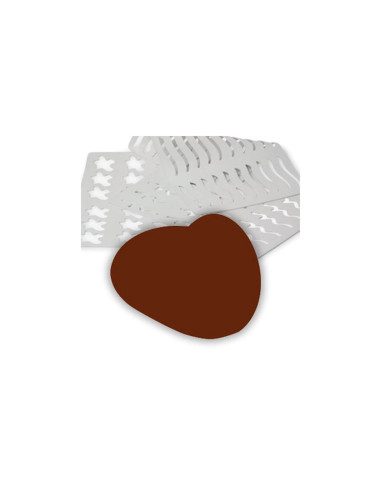 CHABLON 6 390x295x2mm 58x48mm 25pChablons