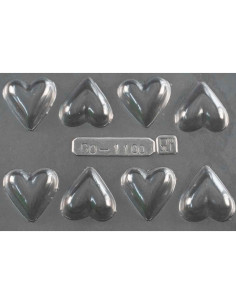 MOLDE PVC CORAZON 32x30mmSan Valentin