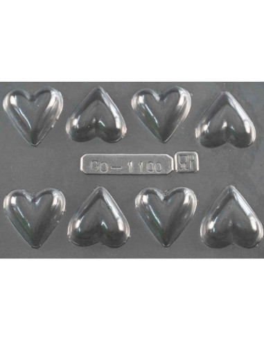 MOLDE PVC CORAZON 32x30mmSan Valentin