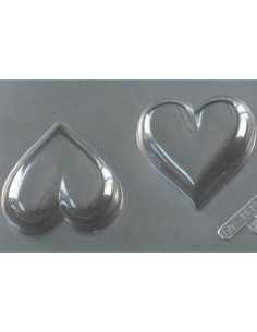 MOLDE PVC CORAZÓN JOYERO 95x95x25mmSan Valentin