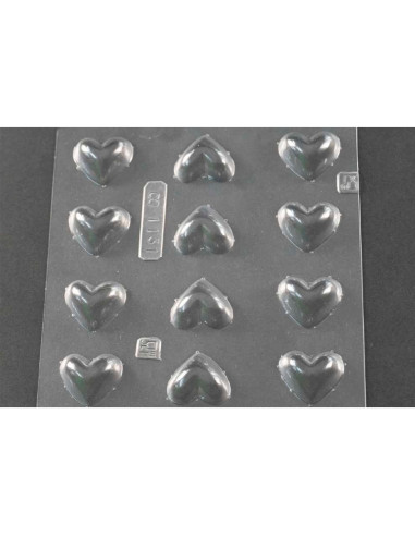 MOLDE PVC CORAZÓN 30x25x12mmSan Valentin