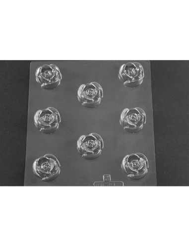 MOLDE BOMBÓN PVC ROSA D45x20mmPvc Bombón