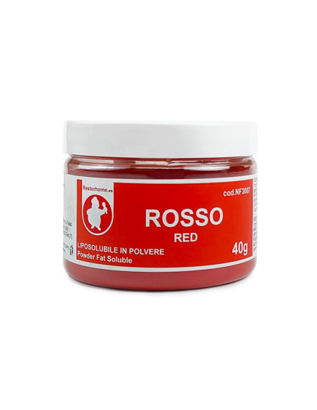 COLORANTE POLVO ROJO LIPOSOLUBLE NEW DECORS 40gLiposolubles Polvo