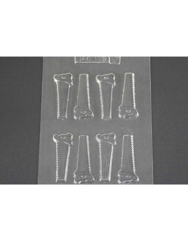 MOLDE PVC SIERRA 18x50mm (8c)Termoformado