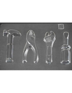 MOLDE PVC HERRAMIENTAS 70x35x7mm (4c)Bricolaje