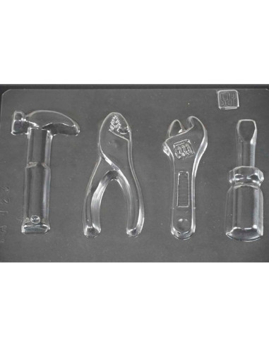 MOLDE PVC HERRAMIENTAS 70x35x7mm (4c)Bricolaje