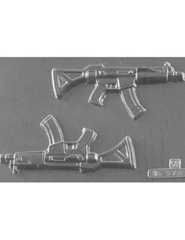 MOLDE PVC ARVA978 AMETRALLADORA 180x70x8mmJuegos