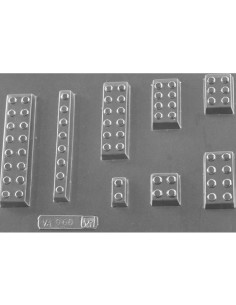 MOLDE PVC ARVA960 FICHAS TENTE 105x25x10mmJuegos