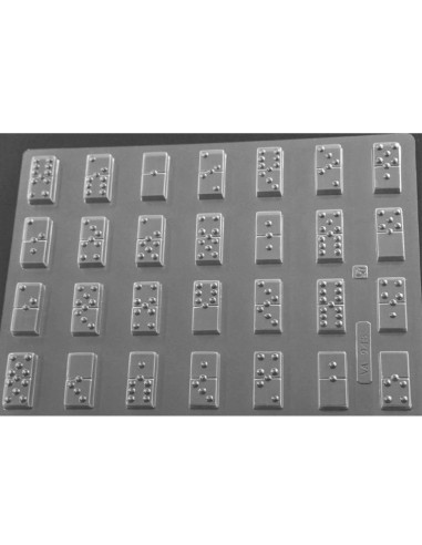 M. PVC DOMINO 28 FICHAS 43x21x7mm (28i)Juegos