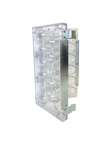 MOLDE HUEVO LISO 65X45mm 16p. - 20gMoldes Rotativa