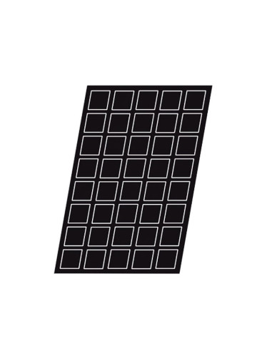 FLEXIPAN 01119 60X40 TART CUAD 60x60x15mm (40c)Flexipan