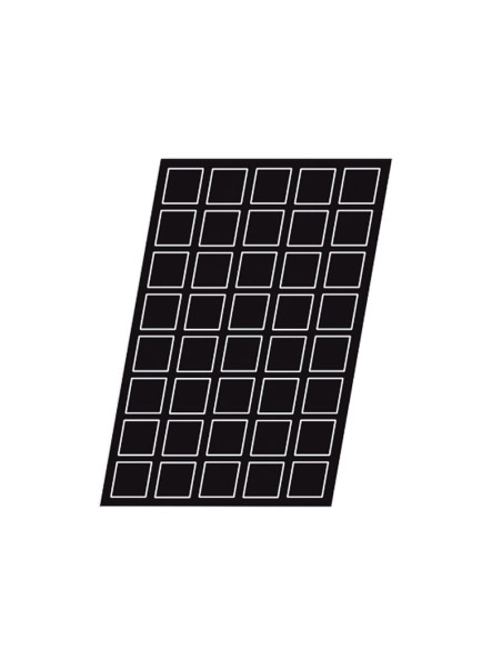 FLEXIPAN 01119 60X40 TART CUAD 60x60x15mm (40c)Flexipan