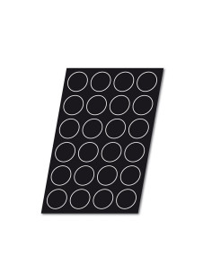 FLEXIPAN 01593 60x40 SEMIESFERA D80x40mm (24c)Flexipan 2