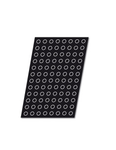 FLEXIPAN 01977 60x40 SEMIESFERA D26x16mm (96c)Flexipan 2