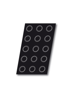 FLEXIPAN 01178 60x40 CROWN MUFFIN D70x43mm (15c)Flexipan 2