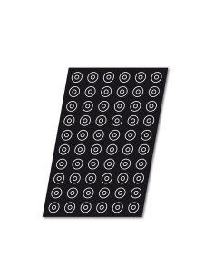 FLEXIPAN 01586 60x40 SAVARIN D41x12mm (60c)Flexipan 2