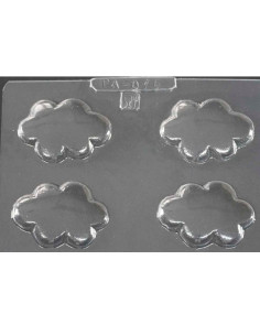 MOLDE PVC ARPA076 NUBE 40x52x7mm (4c)Pvc Accesorios
