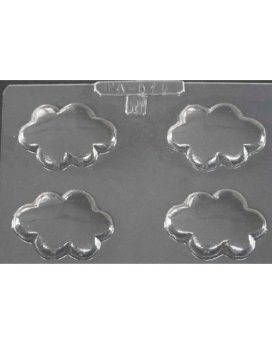 MOLDE PVC ARPA076 NUBE 40x52x7mm (4c)Pvc Accesorios