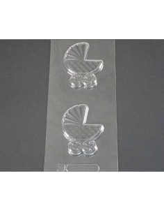 M. PVC COCHECITO BEBE 76x60mm (2i)Pvc Accesorios
