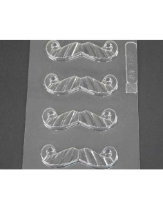 MOLDE PVC BIGOTES 75x20x6mmPvc Accesorios