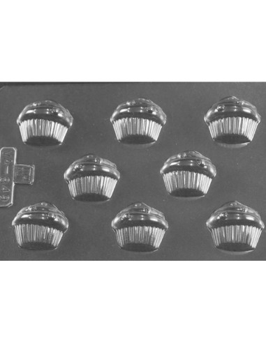 MOLDE PVC ARVA849 CUPCAKE (8c)Pvc Accesorios