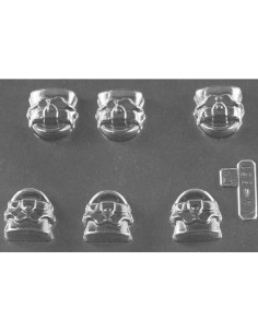 MOLDE PVC ARVA851 BOLSITOS (6c)Pvc Accesorios