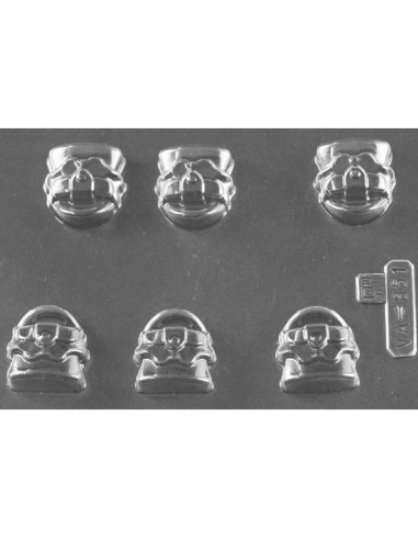 MOLDE PVC ARVA851 BOLSITOS (6c)Pvc Accesorios