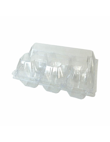 HUEVERA PREPACK 2X6 PK (25u) PETEnvases PET