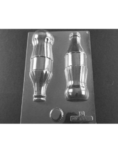 MOLDE PVC BOTELLA COLA D50x180mm MDPvc Alimentos