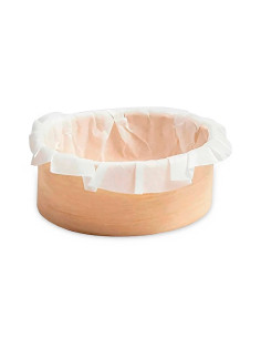 ARO MADERA + PAPEL D14xh4cm (25u)Moldes madera