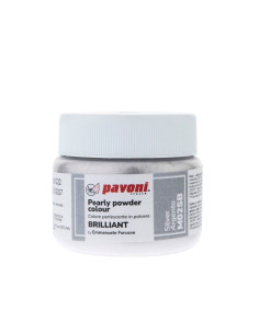 COLORANTE EN POLVO PLATA METÁLICO 40gLiposolubles Polvo