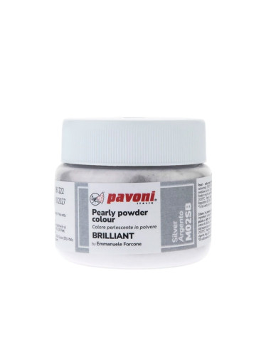 COLORANTE EN POLVO PLATA METÁLICO 40gLiposolubles Polvo