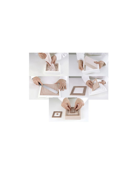 MOLDE DECORACIÓN INSERT DECOR SQUAREFormas clásicas