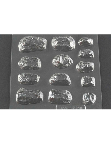 MOLDE PVC PIEDRAS PEQUEÑAS 14udComplementos Construcción