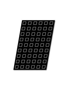 FLEXIPAN 1562 60X40 MINI-PYRAMIDS 35x35x23mm (54c)Flexipan 2