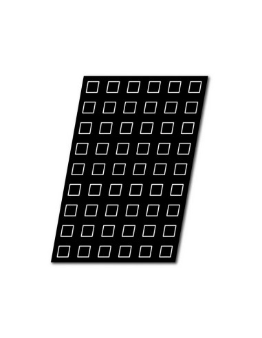 FLEXIPAN 1562 60X40 MINI-PYRAMIDS 35x35x23mm (54c)Flexipan