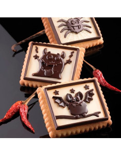 MOLDE COOKIE CHOC MONSTERHalloween 2