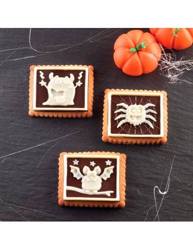 MOLDE COOKIE CHOC MONSTERHalloween