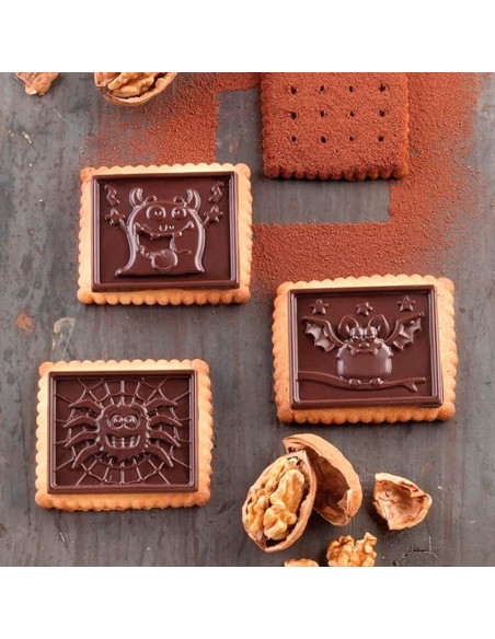 MOLDE COOKIE CHOC MONSTERHalloween
