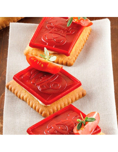 MOLDE COOKIE CHOC SNOWMANCookie Choc