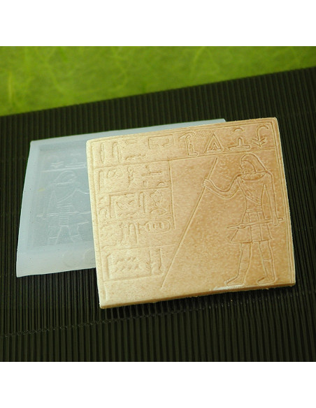 MOLDE TABLILLA EGIPCIA CUADRADA N3 DS12033 DECOSILÉtnico
