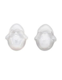HUEVO MEDIO POLLUELO GUSCIO DECOSILSilicona 3D Pascua 2